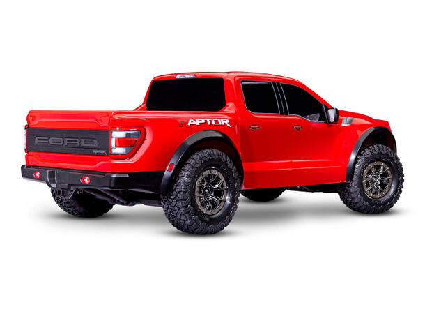 Traxxas Ford F-150 Raptor-R 4WD 1/10 RTR TQ LED Rød