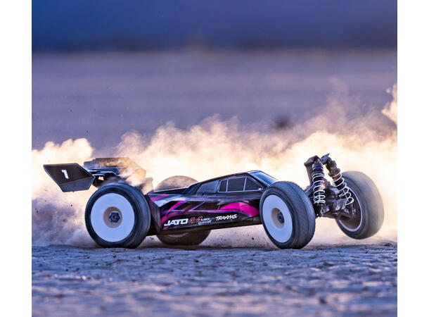 Traxxas Jato 4x4 1/8 VXL-4s EHD RTR Pink Børsteløs u/batteri,lader 1/8 skala