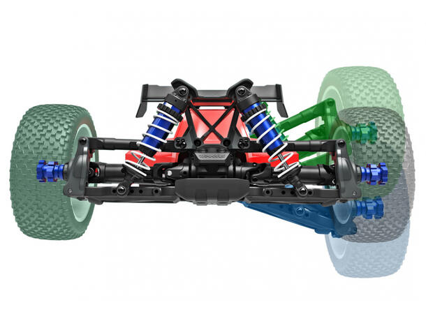 Traxxas Jato 4x4 1/8 VXL-4s EHD RTR Pink Børsteløs u/batteri,lader 1/8 skala
