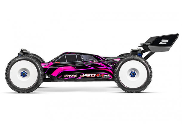 Traxxas Jato 4x4 1/8 VXL-4s EHD RTR Pink Børsteløs u/batteri,lader 1/8 skala