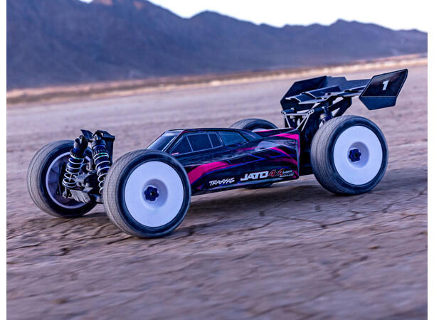 Traxxas Jato 4x4 1/8 VXL-4s EHD RTR Pink Børsteløs u/batteri,lader 1/8 skala