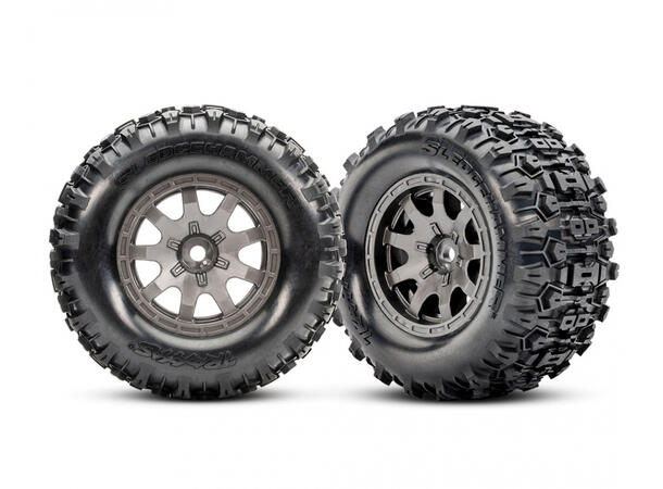 Traxxas Mini MAXX RTR TQ BL-2s Sort  RTR 1/10 skala
