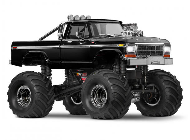 Traxxas TRX-4MT Ford F-150 Monster Truck RTR Sort 1/18 skala