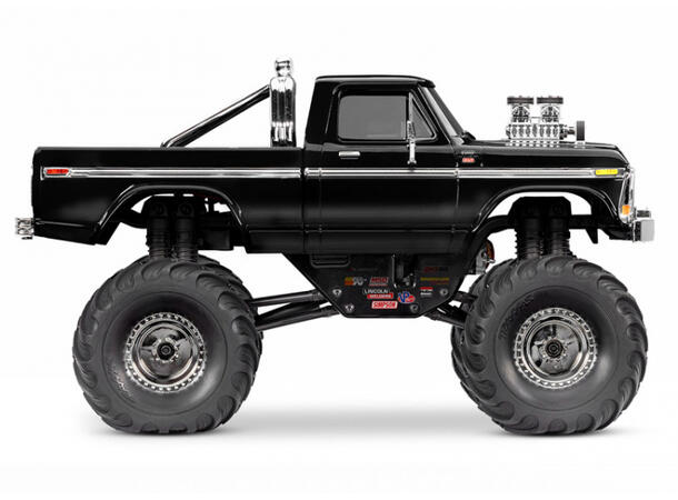 Traxxas TRX-4MT Ford F-150 Monster Truck RTR Sort 1/18 skala