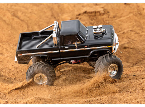 Traxxas TRX-4MT Ford F-150 Monster Truck RTR Sort 1/18 skala