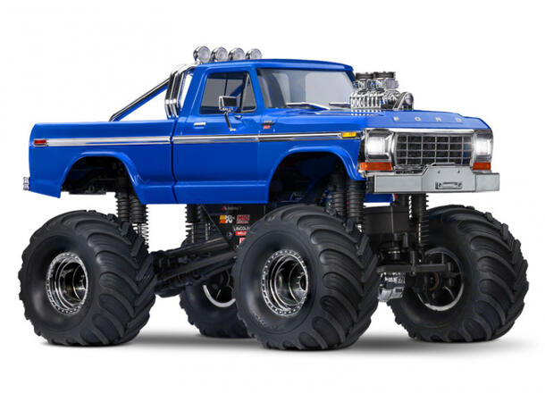 Traxxas TRX-4MT Ford F-150 Monster Truck RTR Blå 1/18 skala