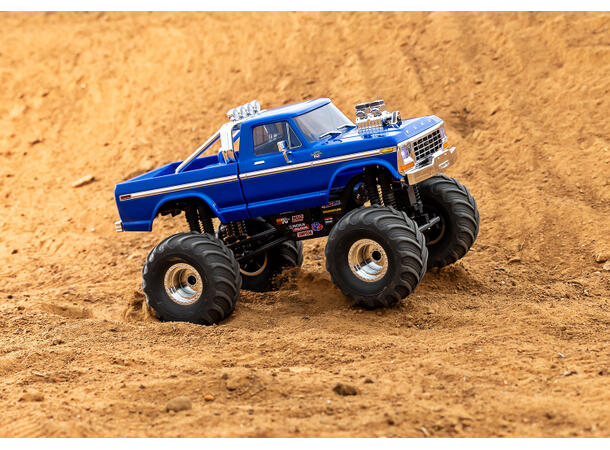 Traxxas TRX-4MT Ford F-150 Monster Truck RTR Blå 1/18 skala