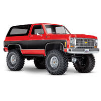 Traxxas TRX-4  Crawler Blazer 1979 Clipless 1/10 skala  Rød  RTR