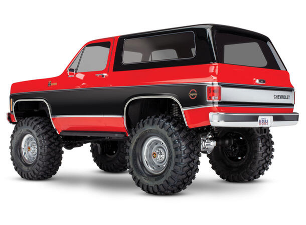Traxxas TRX-4  Crawler Blazer 1979 Clipless 1/10 skala  Rød  RTR