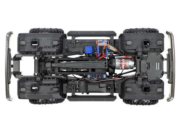 Traxxas TRX-4  Crawler Blazer 1979 Clipless 1/10 skala  Rød  RTR
