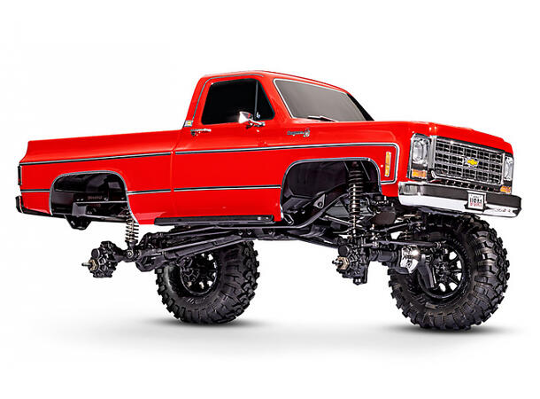 Traxxas TRX-4  Crawler Chevrolet High Trail  1/10 skala   K10 Rød RTR