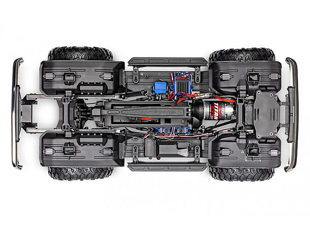 Traxxas TRX-4  Crawler Chevrolet High Trail  1/10 skala   K10 Rød RTR