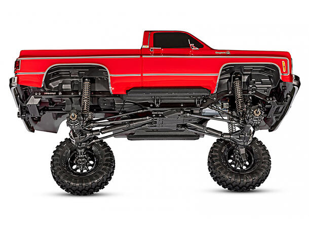 Traxxas TRX-4  Crawler Chevrolet High Trail  1/10 skala   K10 Rød RTR