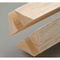 Trekantlist i balsa 25x25x1000mm§ 