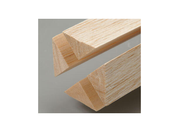 Trekantlist i balsa 25x25x1000mm§