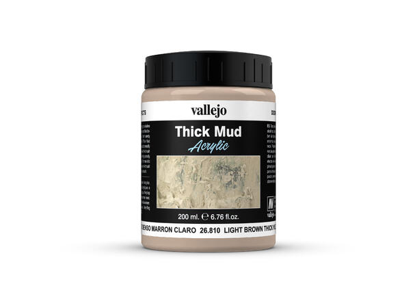 Vallejo Diorama FX Brown Thick Mud 200ml