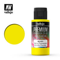 Vallejo Premium Akryl maling 60ml Gul fluor for Airbrush