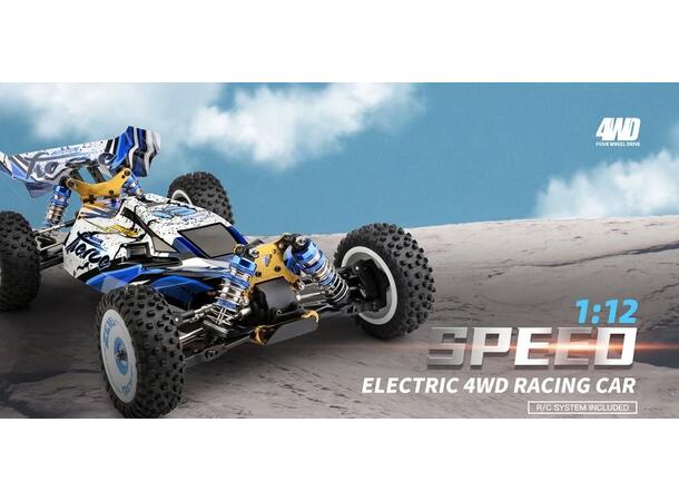 WLToys Buggy Fierce Børsteløs 65km/t   1/12 4WD   RTR