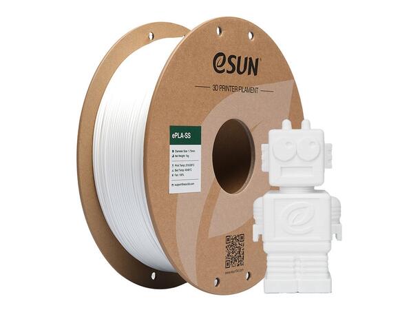 eSUN PLA-Basic 1.75 1kg - Cold White Kald hvit
