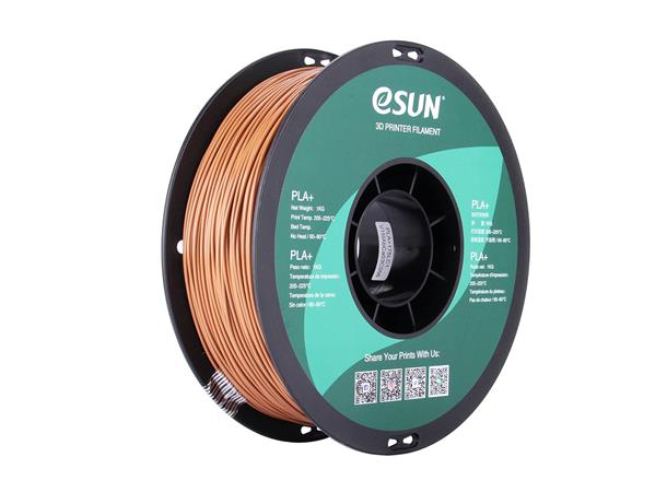 eSUN PLA+ 1.75mm 1kg - Light Brown Lys Brun