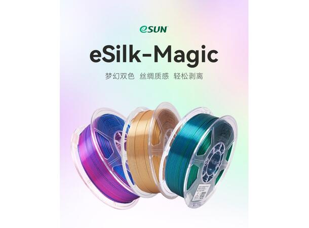 eSUN ePLA-Silk Magic - Gold Silver Gull Sølvr