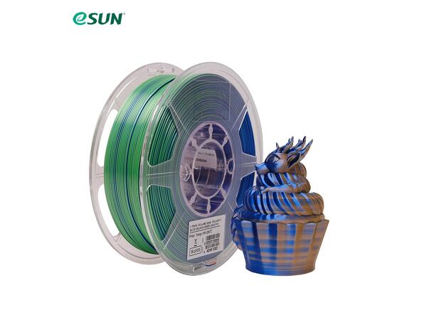 eSUN ePLA Silk Mystic Blue Orange Green