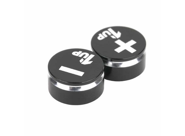1up Racing LowPro Bullet Plug Grips Stealth