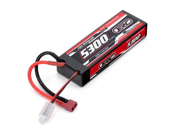 2s  5300mAh - 55C/110C Sunpadow LiPo m/Deans kontakt    Sunpadow