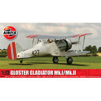 Airfix Gloster Gladiator Mk.I/Mk.II 1/72 byggesett