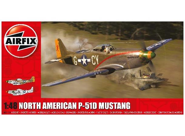 Airfix P51D Mustang 1/48 Airfix plastmodell