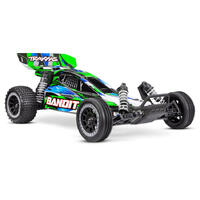 Bandit 2WD 1/10 HD  RTR TQ Grønn USB-C 1/10    7 cell NiMH 3000mAH 1/10
