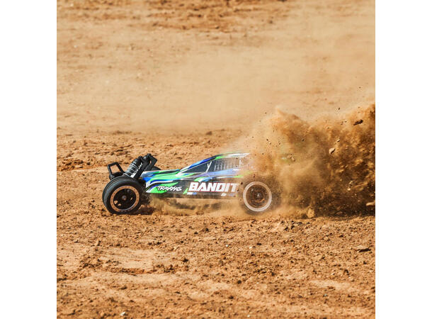Bandit 2WD 1/10 HD  RTR TQ Grønn USB-C 1/10    7 cell NiMH 3000mAH 1/10