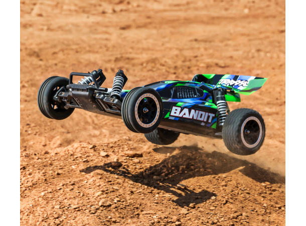 Bandit 2WD 1/10 HD  RTR TQ Grønn USB-C 1/10    7 cell NiMH 3000mAH 1/10