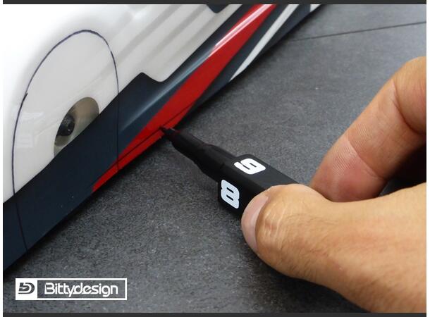 Bittydesign Touring Car Body Marker Line Kit