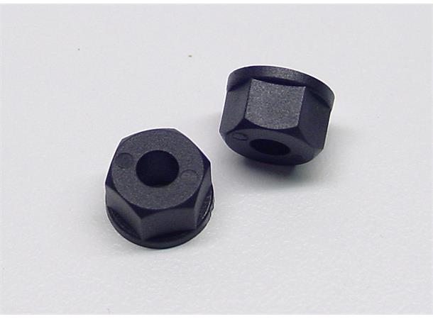 CRC Mutter 8-32 Nylon Locknuts til diff CRC-4126   2stk