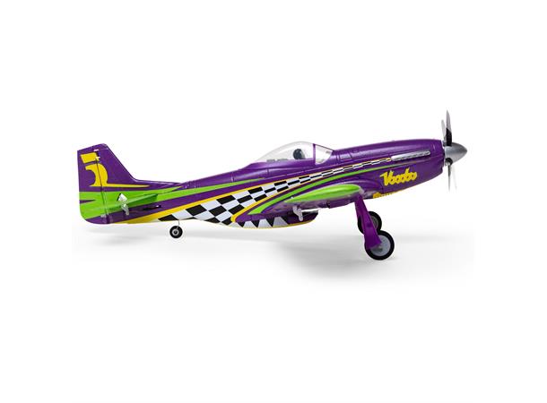 E-Flite UMX P-51 Voodoo 493mm BNF w/AS3X & SAFE