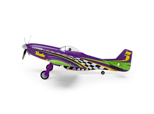 E-Flite UMX P-51 Voodoo 493mm BNF w/AS3X & SAFE