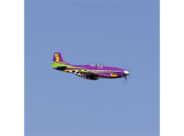 E-Flite UMX P-51 Voodoo 493mm BNF w/AS3X & SAFE