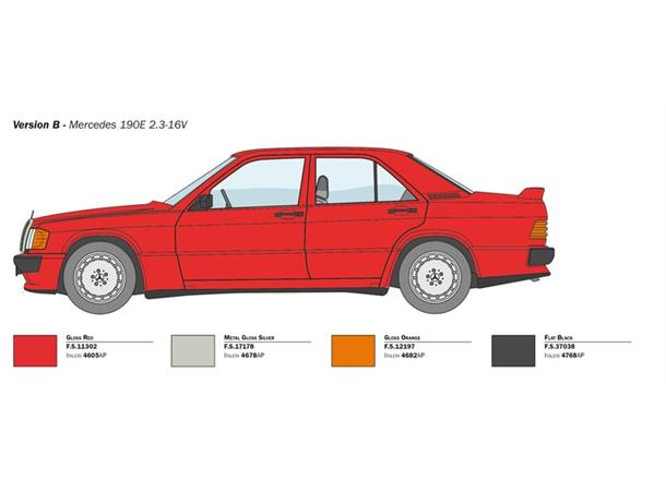 Mercedes-Benz 190E 2.3 16v ITALERI 1:24