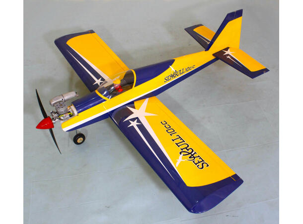 Seagull Low Wing Sport Airplane  ARF 10cc Gas 1397mm