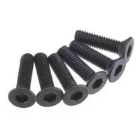 Skrue unbrako 2,5x10mm forsenket 6 stk.