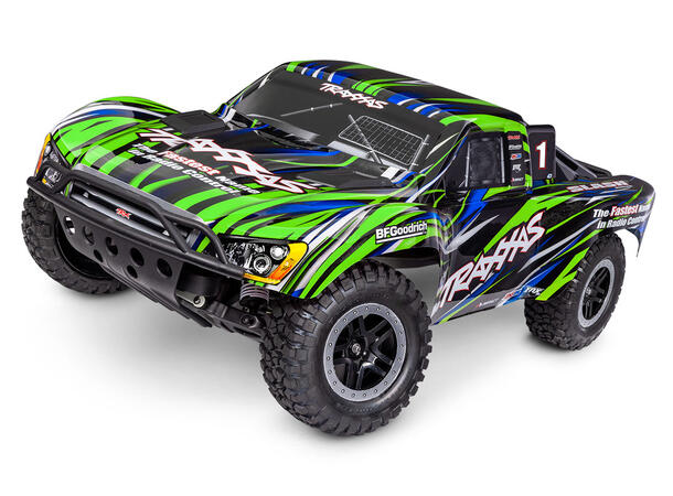 Traxxas Slash 2WD 1/10 RTR TQ EHD Grønn  Clipless