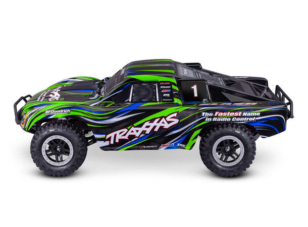 Traxxas Slash 2WD 1/10 RTR TQ EHD Grønn  Clipless