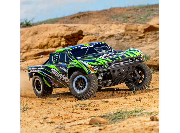 Traxxas Slash 2WD 1/10 RTR TQ EHD Grønn  Clipless