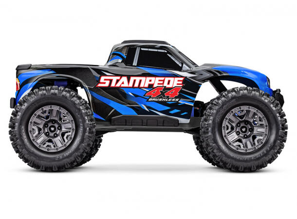 Traxxas Stampede 4x4 BL-2S HD 1/10 RTR BLÅ 1/10 skala
