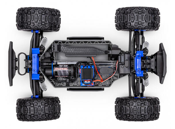 Traxxas Stampede 4x4 BL-2S HD 1/10 RTR BLÅ 1/10 skala