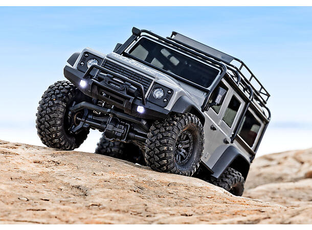 Traxxas TRX-4M 1/18 Land Rover Defender Sølv RTR