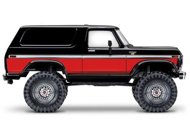 Traxxas TRX-4  Ford Bronco Ranger XLT Crawler RTR  Clipless Red