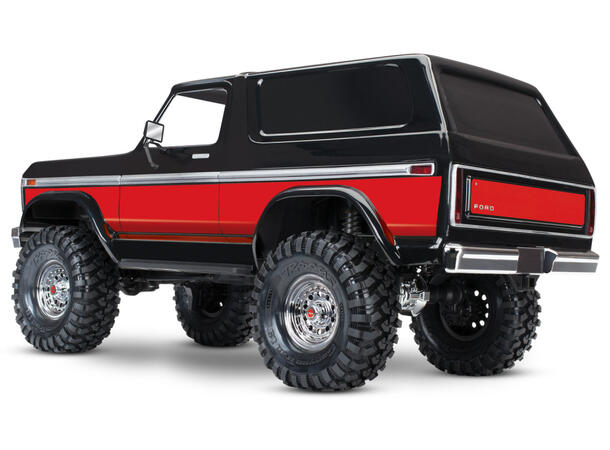 Traxxas TRX-4  Ford Bronco Ranger XLT Crawler RTR  Clipless Red