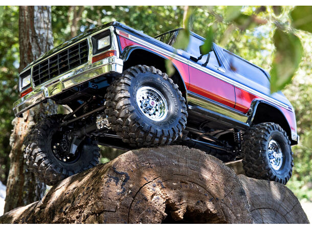 Traxxas TRX-4  Ford Bronco Ranger XLT Crawler RTR  Clipless Red